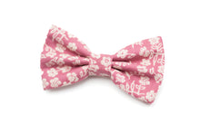 Load image into Gallery viewer, dusty rose ivory floral bow tie