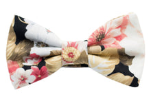 Load image into Gallery viewer, floral bow tie