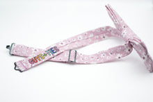 Load image into Gallery viewer, lilac purple whimsical floral bow tie