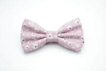Load image into Gallery viewer, lilac purple whimsical floral bow tie