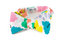 Load image into Gallery viewer, colorful abstract self tie bow tie