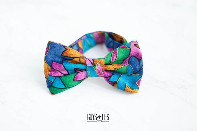 colorful bow tie