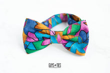 Load image into Gallery viewer, colorful floral bow tie | 90s artsy