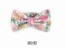 Load image into Gallery viewer, whimsical boho floral bow tie