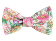 Load image into Gallery viewer, floral bow tie