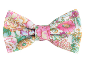 floral bow tie