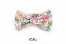 Load image into Gallery viewer, whimsical boho floral bow tie