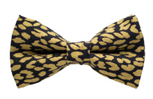 Load image into Gallery viewer, cheetah print dog bow tie