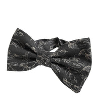 Load image into Gallery viewer, mini lobsters on black bow tie