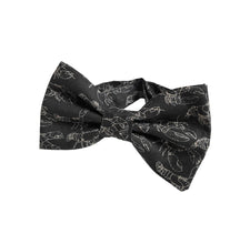 Load image into Gallery viewer, mini lobsters on black bow tie