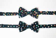 Load image into Gallery viewer, festive xmas bow tie | nutcrackers candy canes