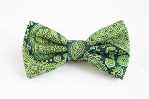 emerald green bow tie