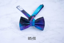 Load image into Gallery viewer, out of this world galaxy bow tie