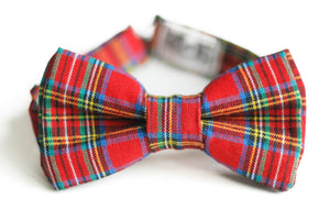 kids tartan bow tie