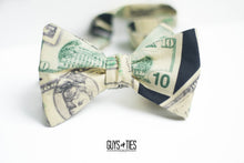 Load image into Gallery viewer, money self tie bow ties | American cash